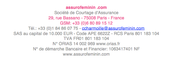 assurofeminin-coordonnées