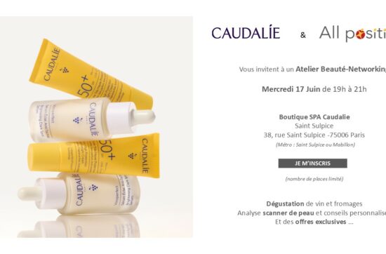 17 juin 2026 : réseautage et bien-être s’associent avec Caudalie