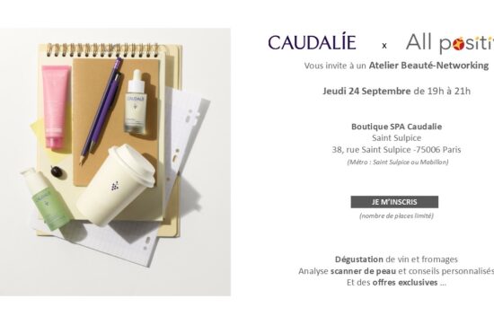 24 septembre 2026 : réseautage et bien-être s’associent avec Caudalie